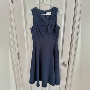 Harper Rose navy blue midi dress modest girl meets glam